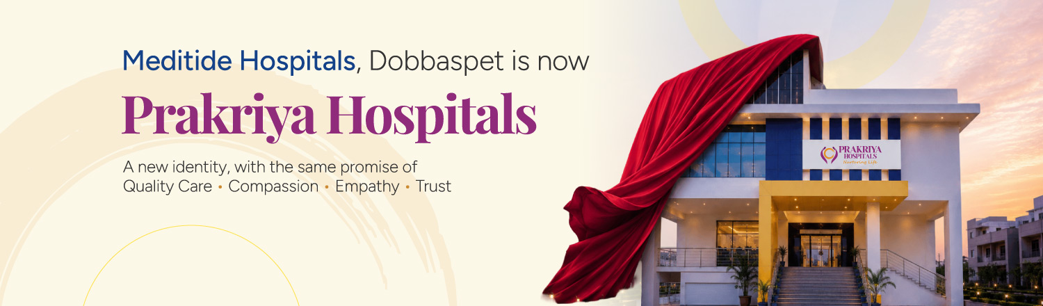 Meditide Hospital is now Prakriya Hospitals